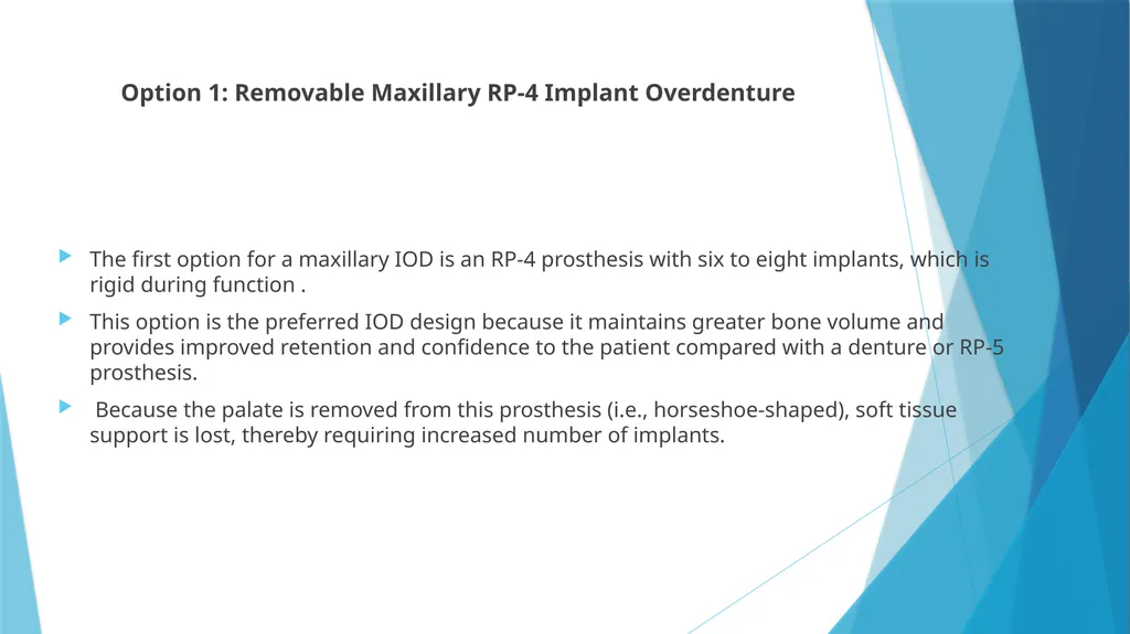Prosthetic Options in Implant Dentistry Guided By - slide 44 of 53