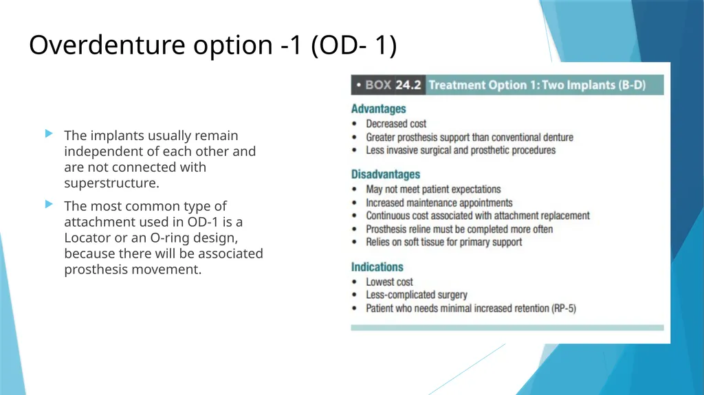 Prosthetic Options in Implant Dentistry Guided By - slide 23 of 53