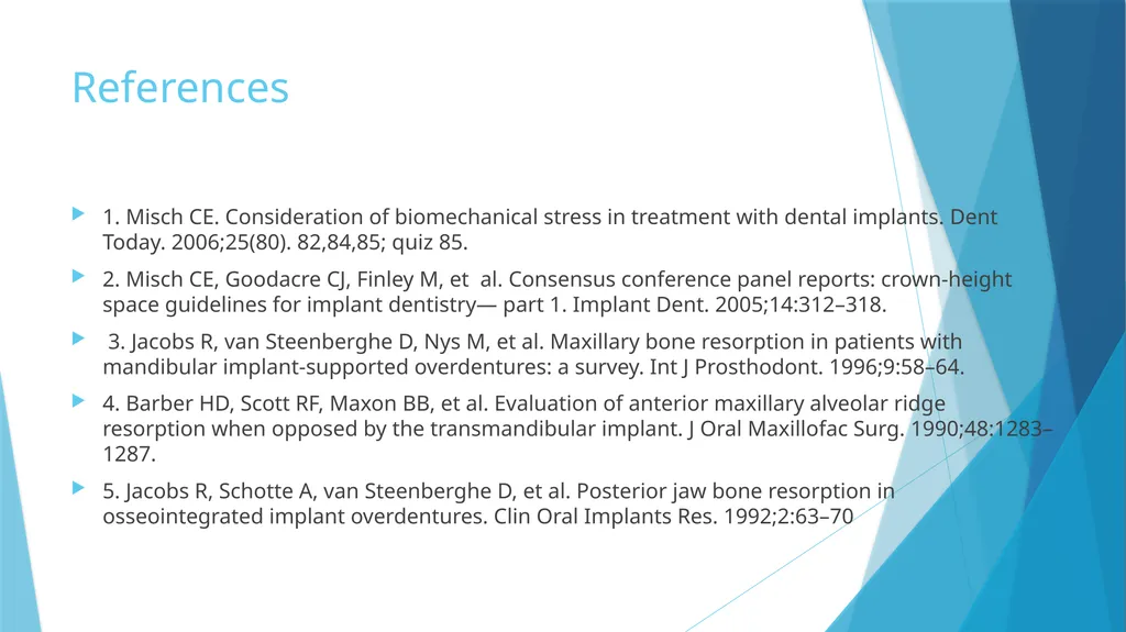 Prosthetic Options in Implant Dentistry Guided By - slide 52 of 53