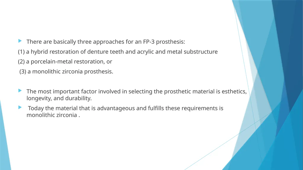 Prosthetic Options in Implant Dentistry Guided By - slide 13 of 53