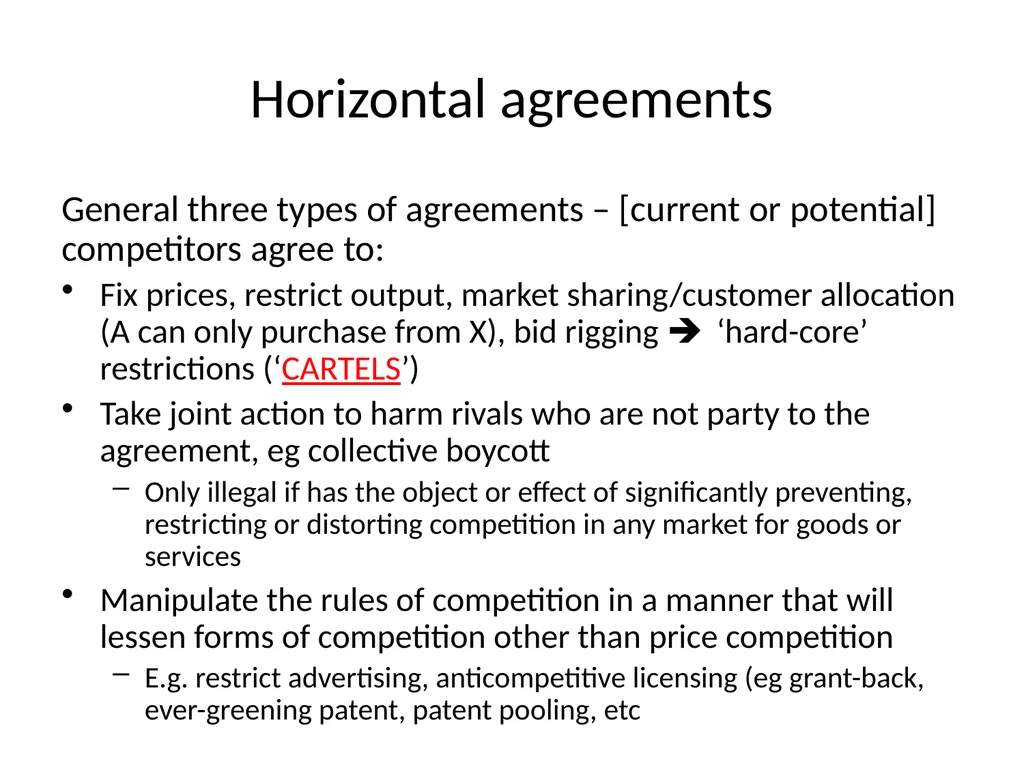 Anticompetitive Agreements Alice Pham 31 October - slide 7 of 26