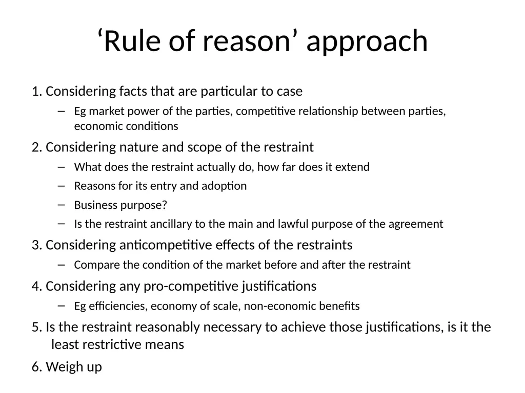 Anticompetitive Agreements Alice Pham 31 October - slide 13 of 26