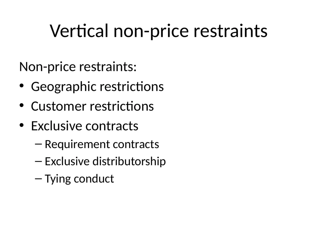 Anticompetitive Agreements Alice Pham 31 October - slide 19 of 26