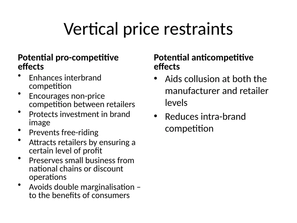 Anticompetitive Agreements Alice Pham 31 October - slide 18 of 26