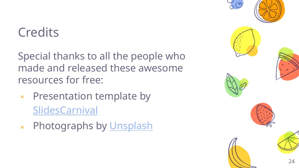 This is your presentation title Instructions for - slide 24 of 40