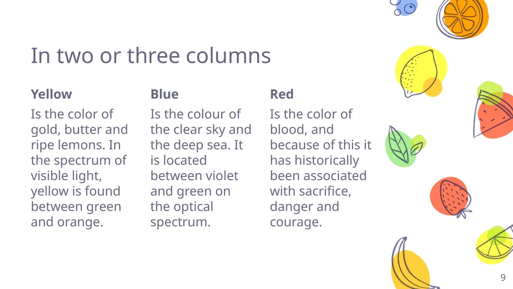 This is your presentation title Instructions for - slide 9 of 40