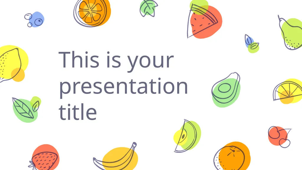 This is your presentation title Instructions for - slide 1 of 40