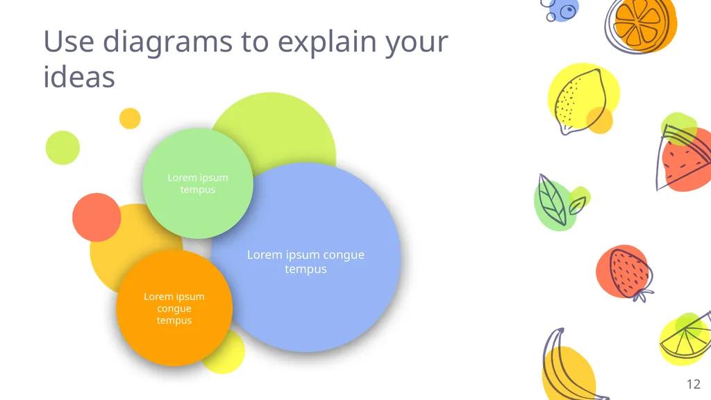 This is your presentation title Instructions for - slide 12 of 40