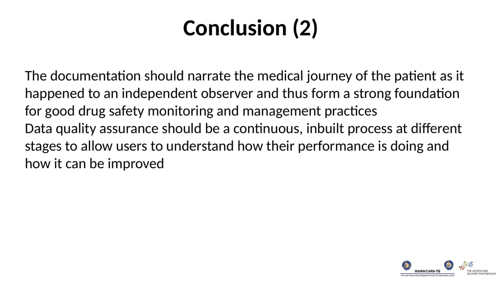 Training package on active tuberculosis drug - slide 19 of 20
