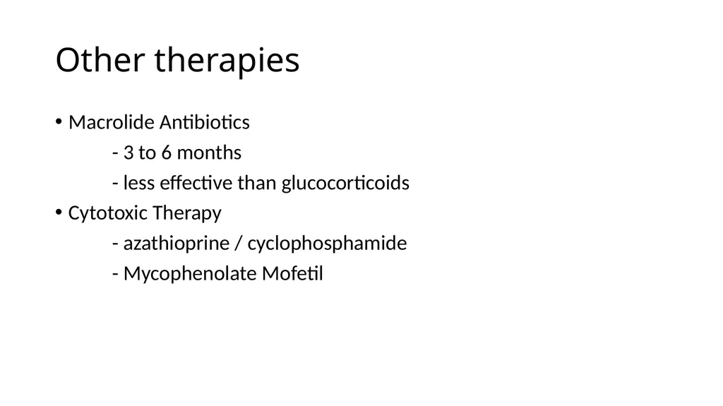 Cryptogenic Organizing Pneumonia Talmadge E. king - slide 25 of 29
