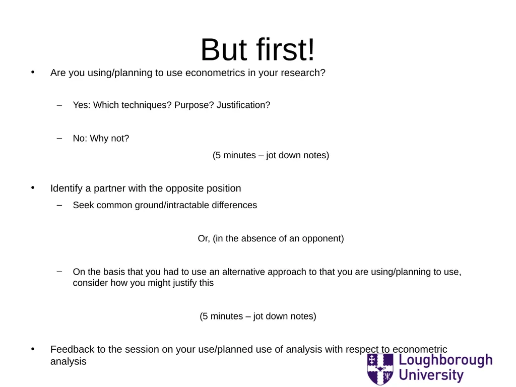 ‘Mostly Harmless Econometrics: A non Empiricist’s - slide 3 of 60