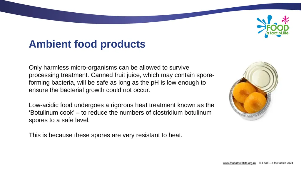 Modified Atmosphere Packaging (MAP) and ambient - slide 11 of 13