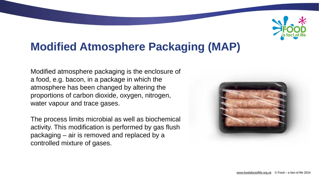 Modified Atmosphere Packaging (MAP) and ambient - slide 3 of 13