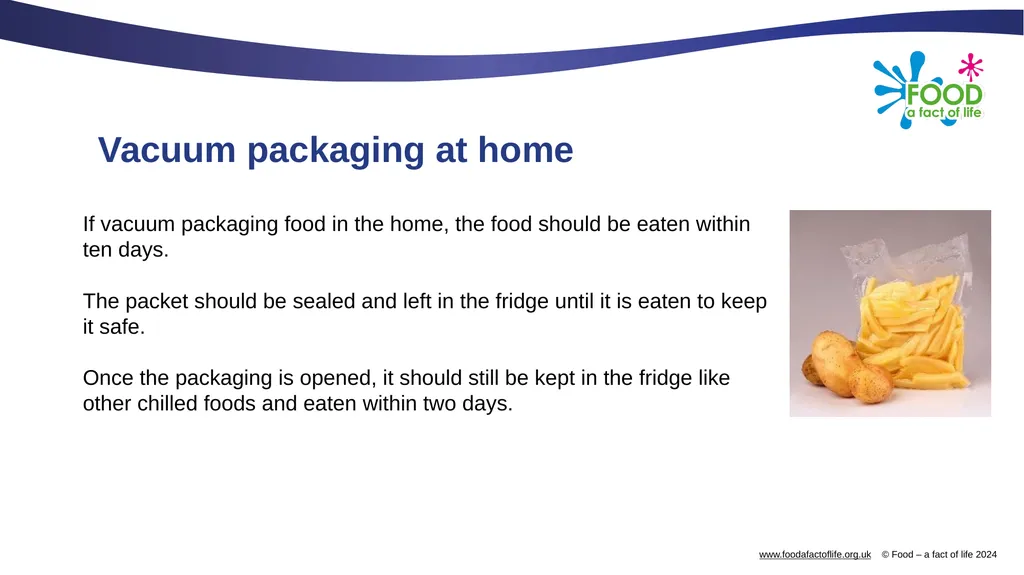 Modified Atmosphere Packaging (MAP) and ambient - slide 9 of 13