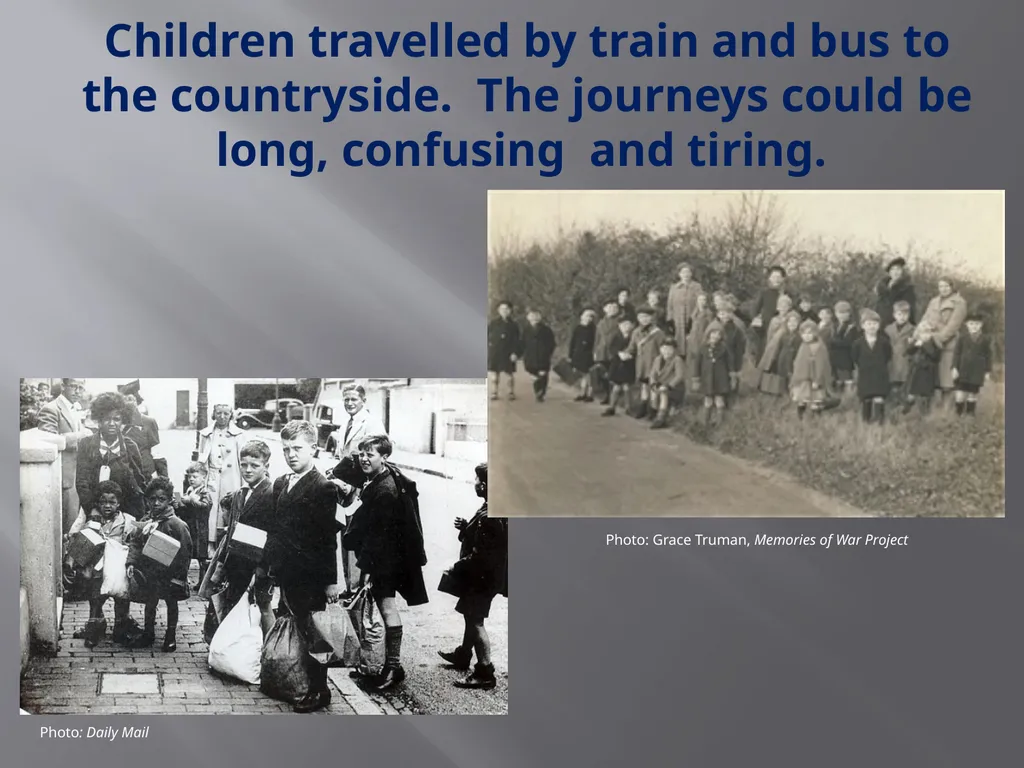 Evacuation During World War Two Photo: Grace - slide 8 of 13