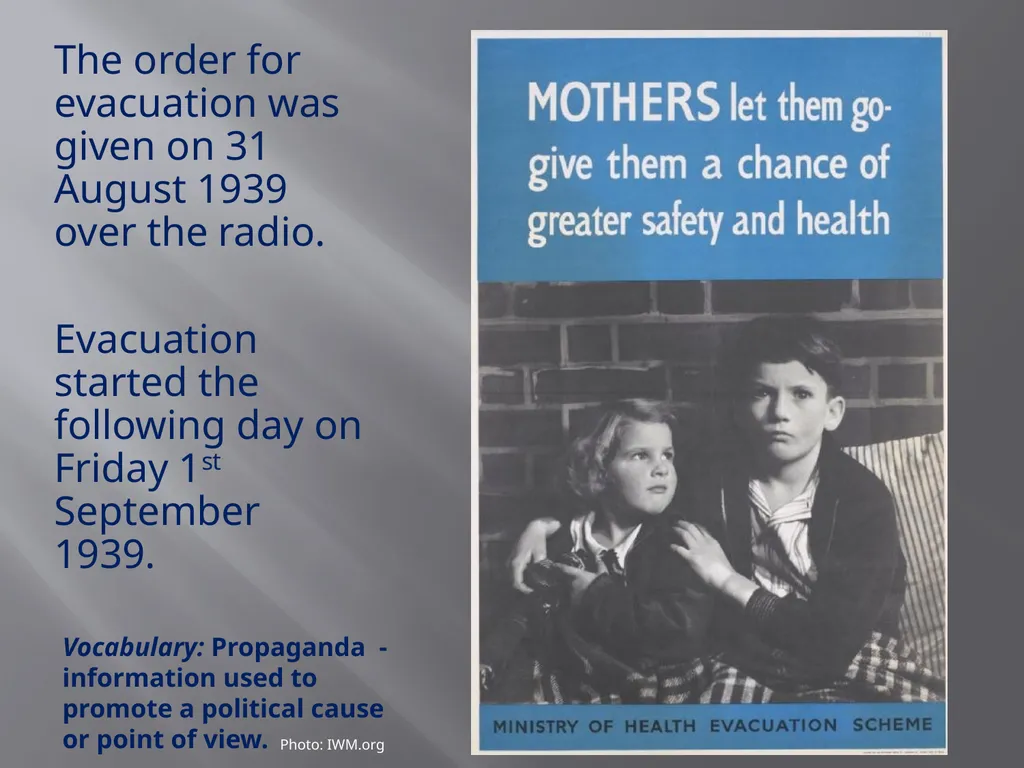 Evacuation During World War Two Photo: Grace - slide 6 of 13