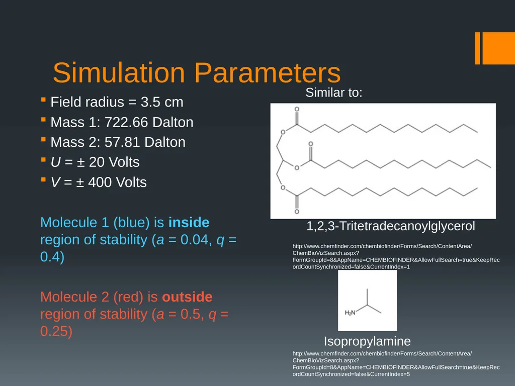 Simulation of Radio Frequency Quadrupole Mass - slide 5 of 7