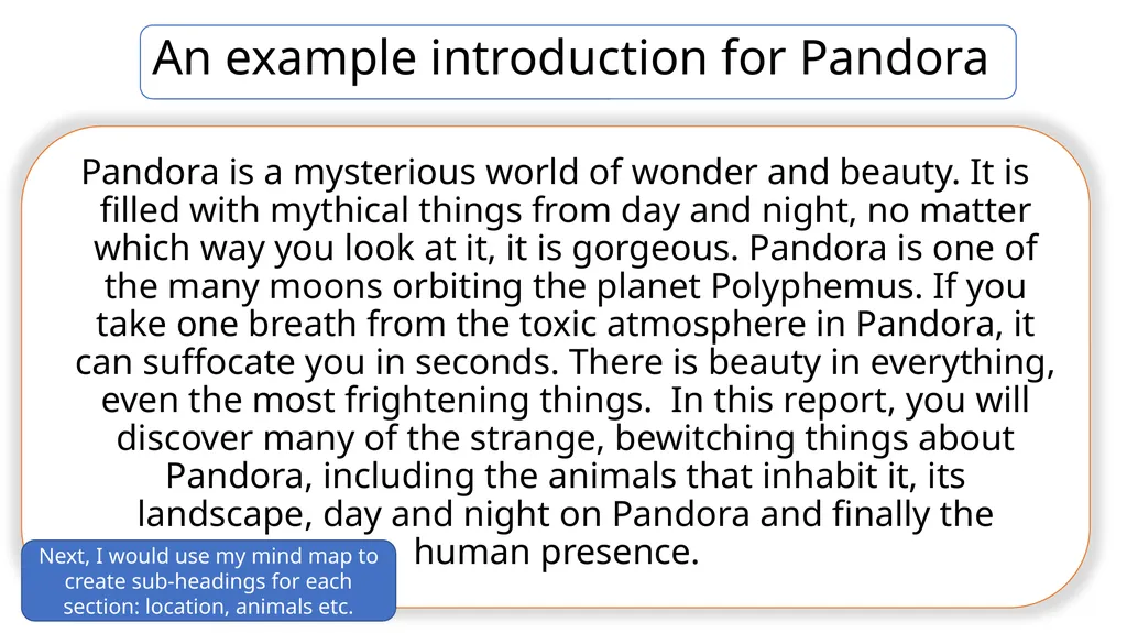Home Learning: English Wednesday: Writing Today we - slide 13 of 14