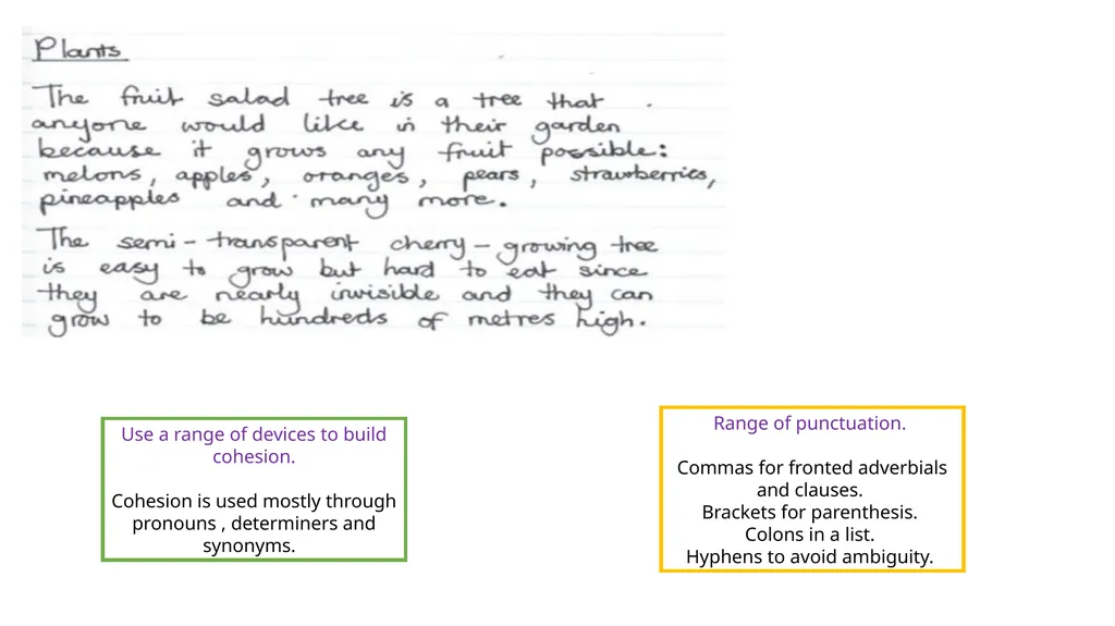 Home Learning: English Wednesday: Writing Today we - slide 11 of 14