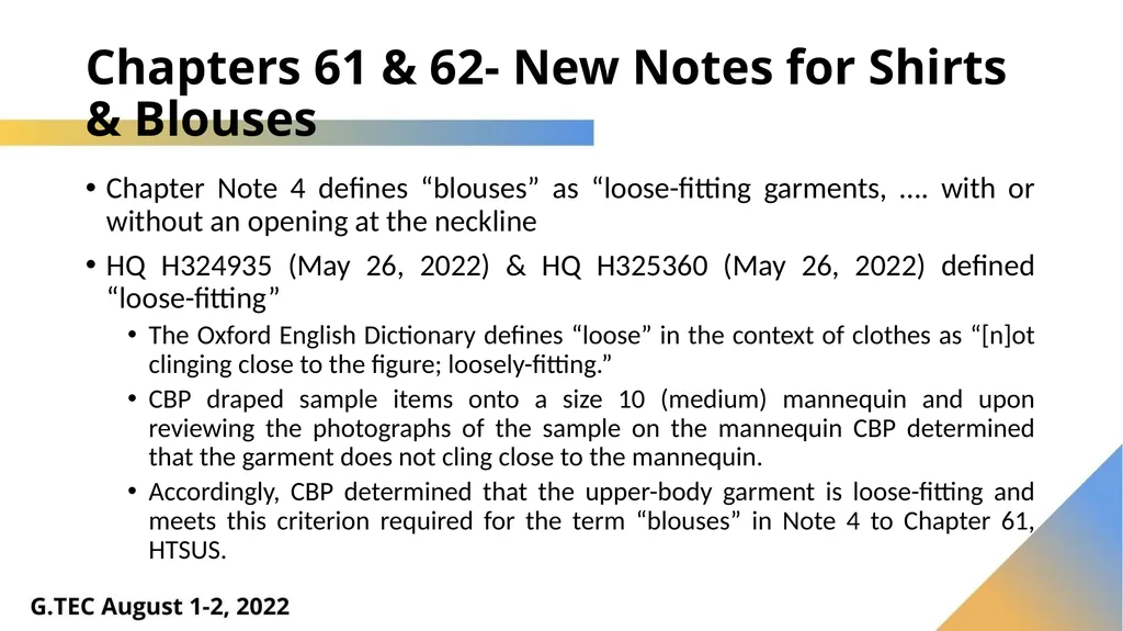 Harmonized System – What’s New in 2022 Luis - slide 16 of 60