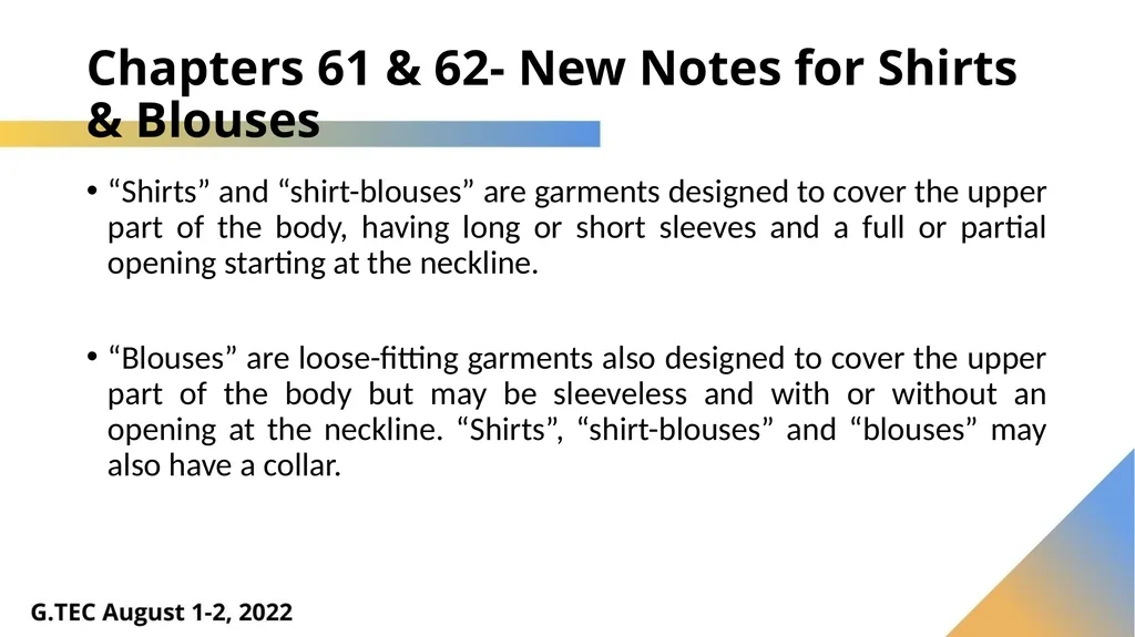 Harmonized System – What’s New in 2022 Luis - slide 15 of 60
