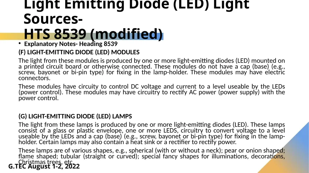 Harmonized System – What’s New in 2022 Luis - slide 24 of 60