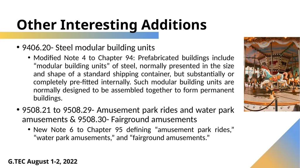 Harmonized System – What’s New in 2022 Luis - slide 38 of 60