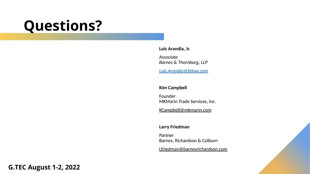 Harmonized System – What’s New in 2022 Luis - slide 59 of 60