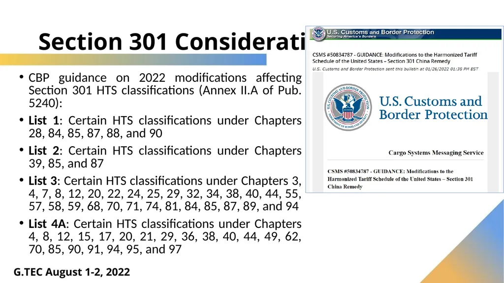 Harmonized System – What’s New in 2022 Luis - slide 53 of 60