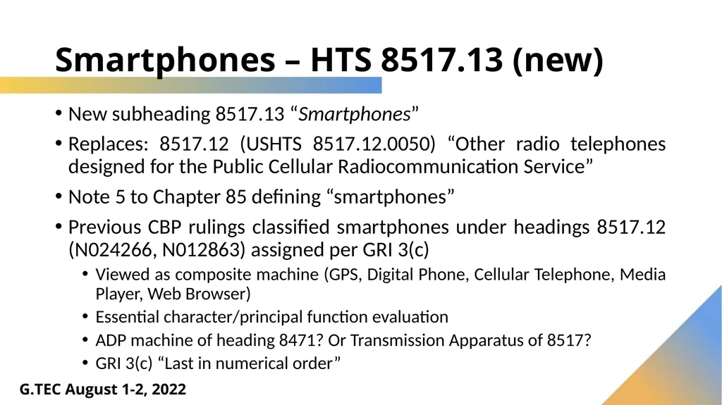 Harmonized System – What’s New in 2022 Luis - slide 26 of 60