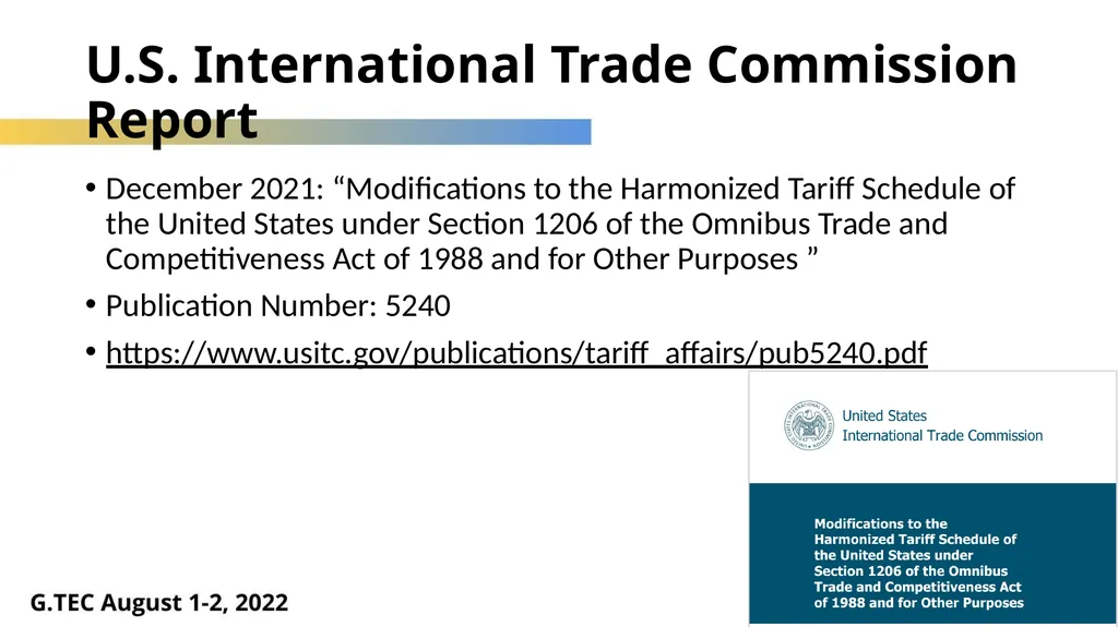 Harmonized System – What’s New in 2022 Luis - slide 55 of 60