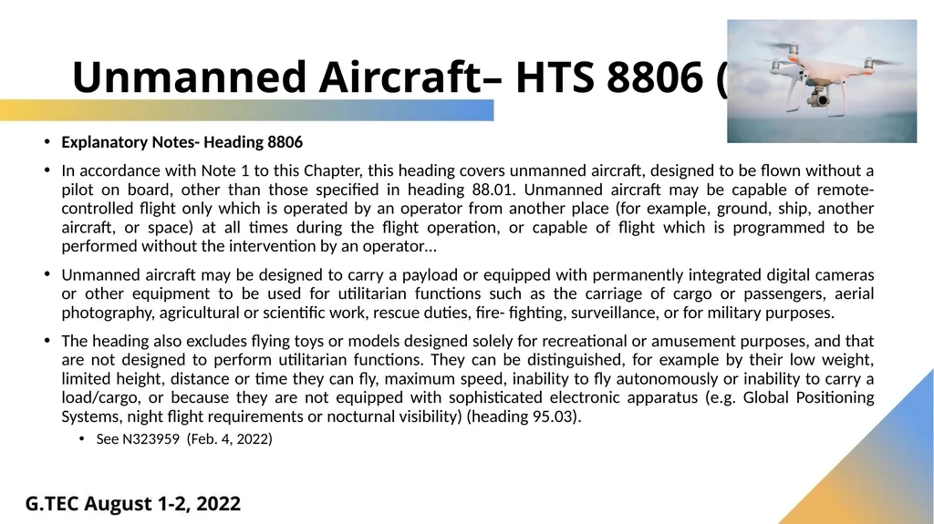 Harmonized System – What’s New in 2022 Luis - slide 30 of 60