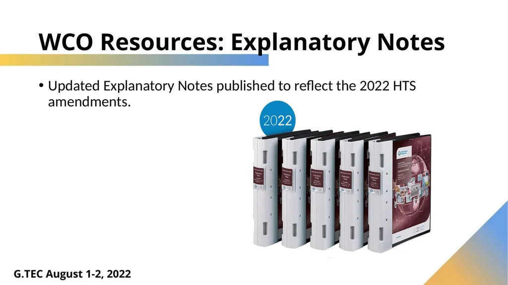 Harmonized System – What’s New in 2022 Luis - slide 56 of 60
