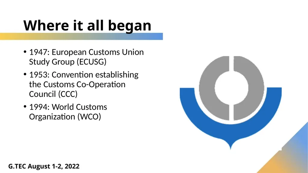 Harmonized System – What’s New in 2022 Luis - slide 3 of 60
