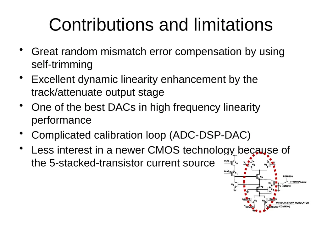 Nonlinearities for current-steering DACs Static - slide 7 of 23