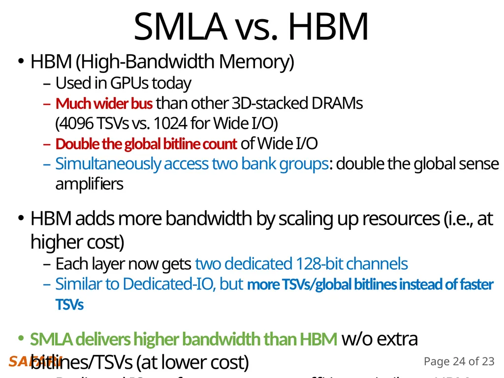 Simultaneous Multi-Layer Access Improving - slide 24 of 30
