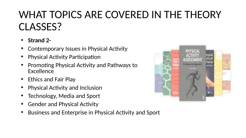 Leaving Cert PE An Introduction to the Course - slide 11 of 19