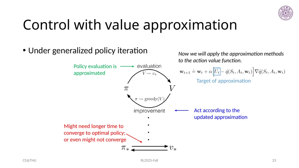 Approximation Methods Hongning Wang CS@THU Outline - slide 23 of 36