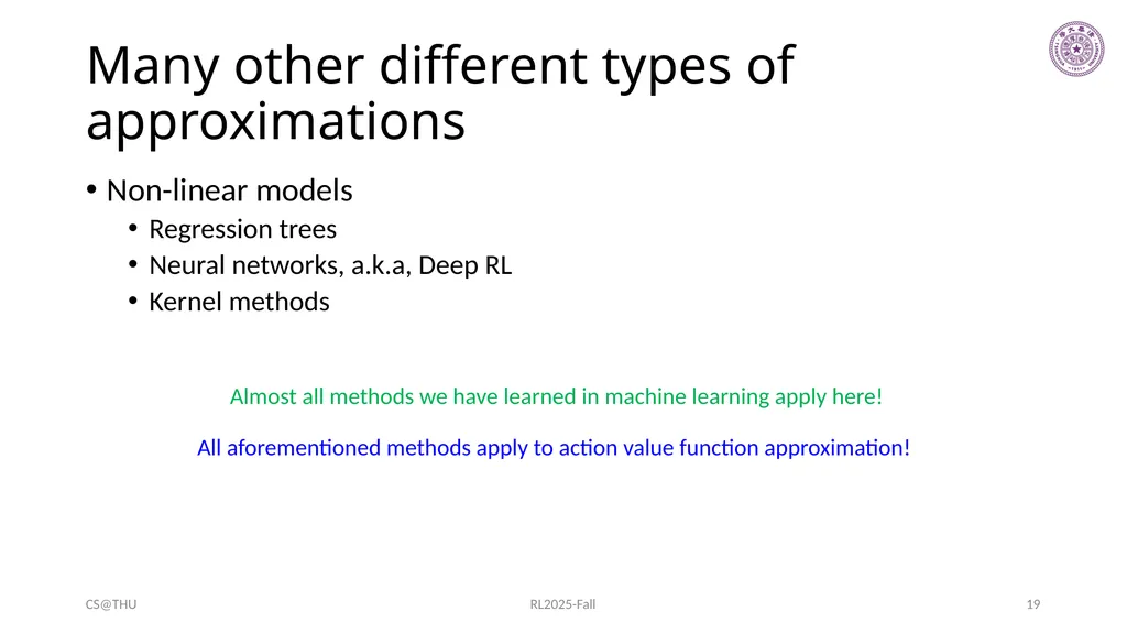 Approximation Methods Hongning Wang CS@THU Outline - slide 19 of 36