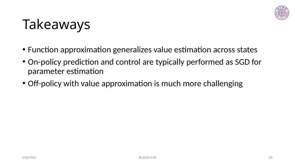 Approximation Methods Hongning Wang CS@THU Outline - slide 33 of 36