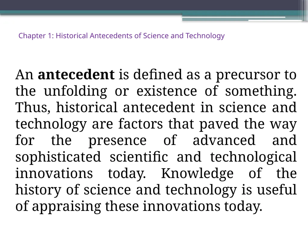 INTRODUCTION TO SCIENCE, TECHNOLOGY AND SOCIETY - slide 5 of 56