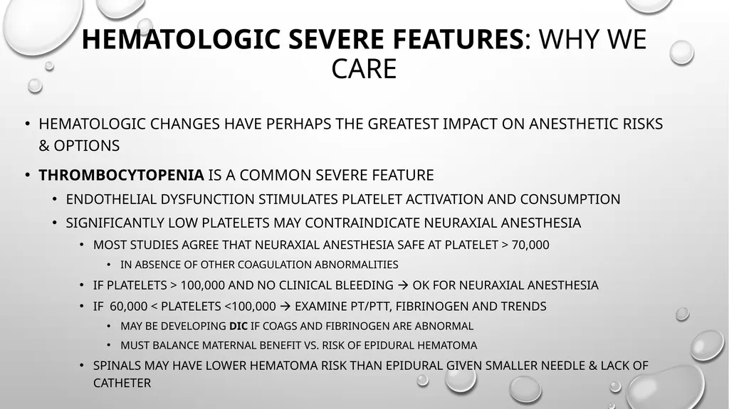 Anesthetic Considerations for Patients with - slide 14 of 28