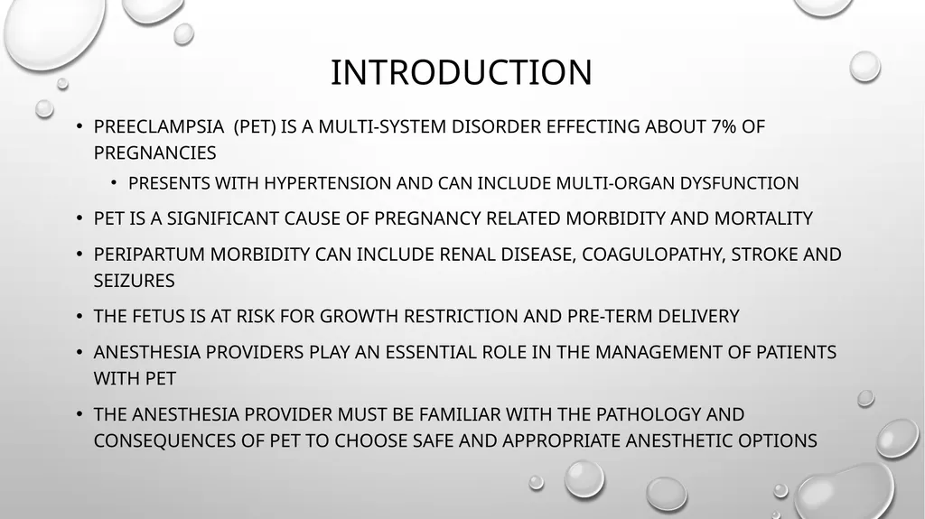 Anesthetic Considerations for Patients with - slide 2 of 28