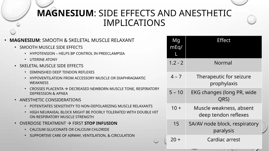 Anesthetic Considerations for Patients with - slide 16 of 28