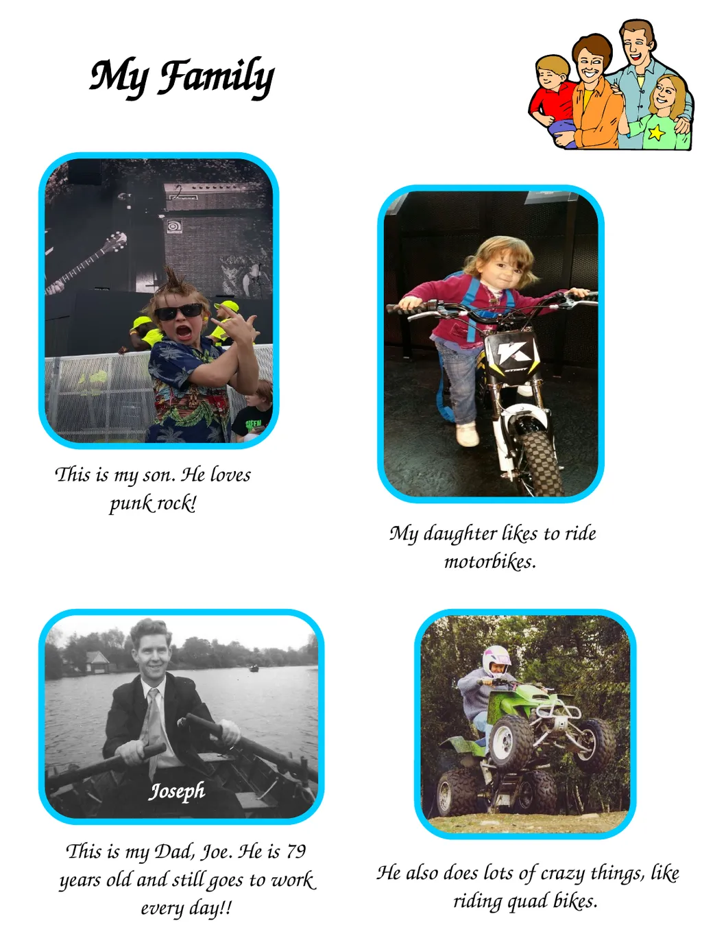 Jason Boyce Communication Passport Contents Page - slide 9 of 16