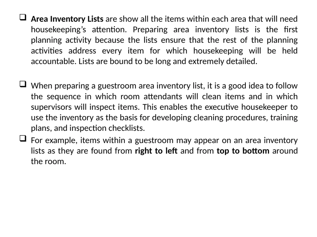 HOUSEKEEPING MANAGEMENT THM 244 BY ÖZLEM YAMAK - slide 28 of 75