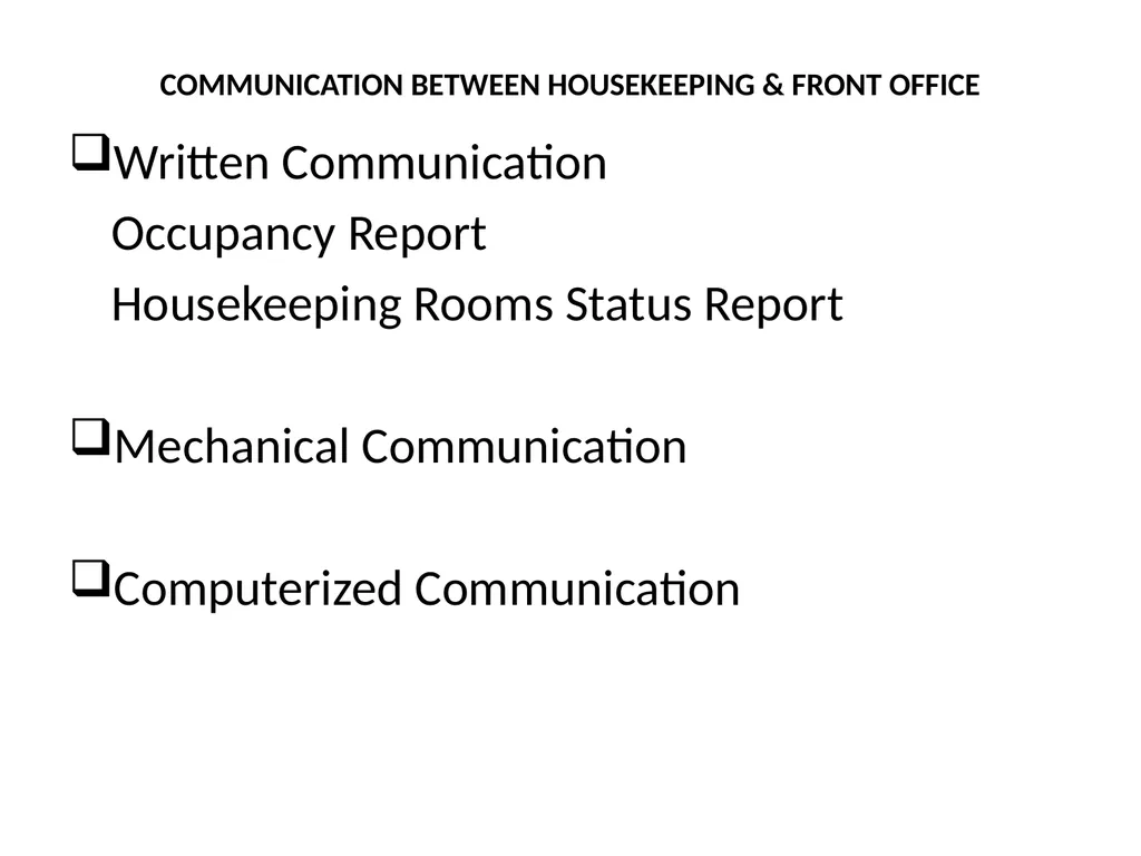HOUSEKEEPING MANAGEMENT THM 244 BY ÖZLEM YAMAK - slide 12 of 75