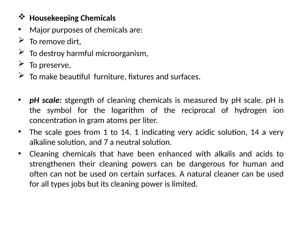 HOUSEKEEPING MANAGEMENT THM 244 BY ÖZLEM YAMAK - slide 66 of 75