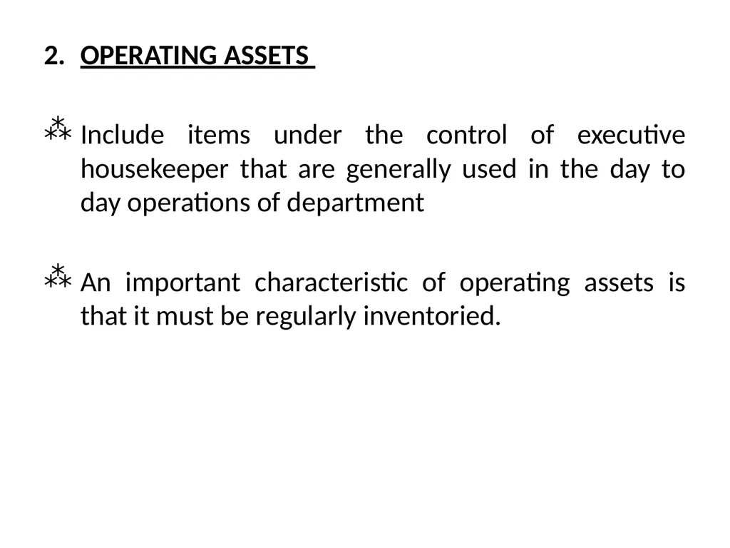 HOUSEKEEPING MANAGEMENT THM 244 BY ÖZLEM YAMAK - slide 44 of 75