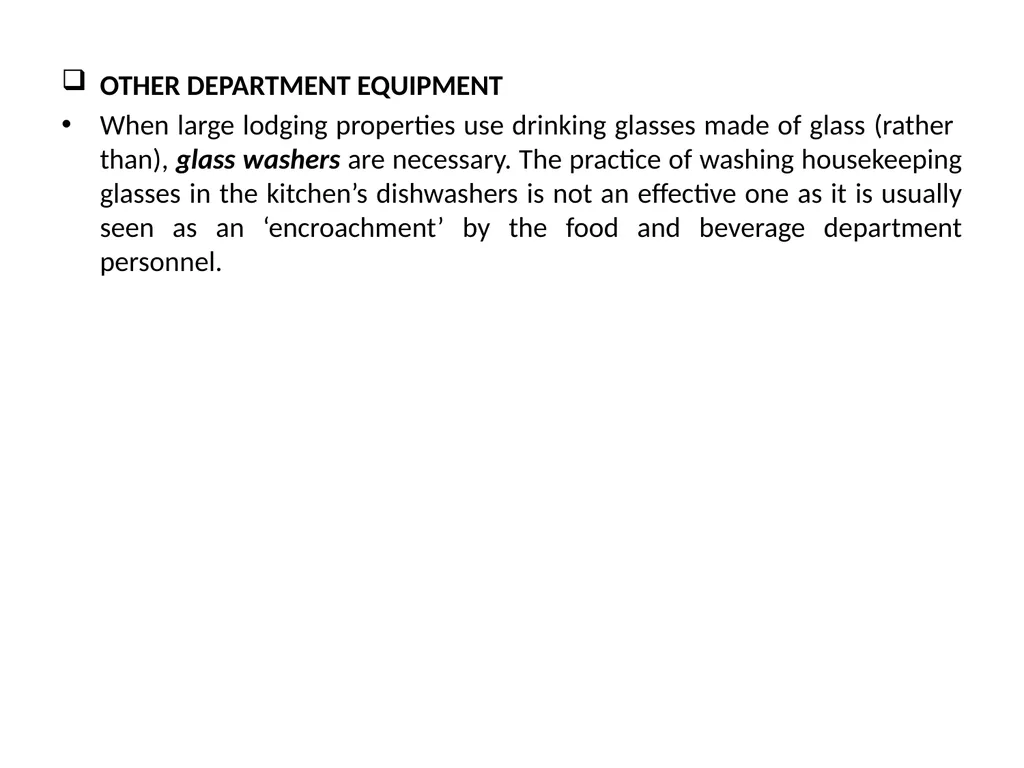 HOUSEKEEPING MANAGEMENT THM 244 BY ÖZLEM YAMAK - slide 62 of 75